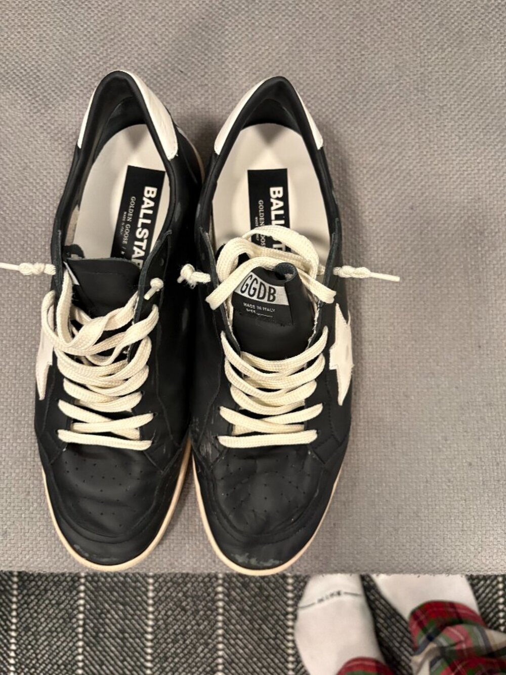 Golden Goose Ballstar Black Sneakers New without Tags Perfect Condition!